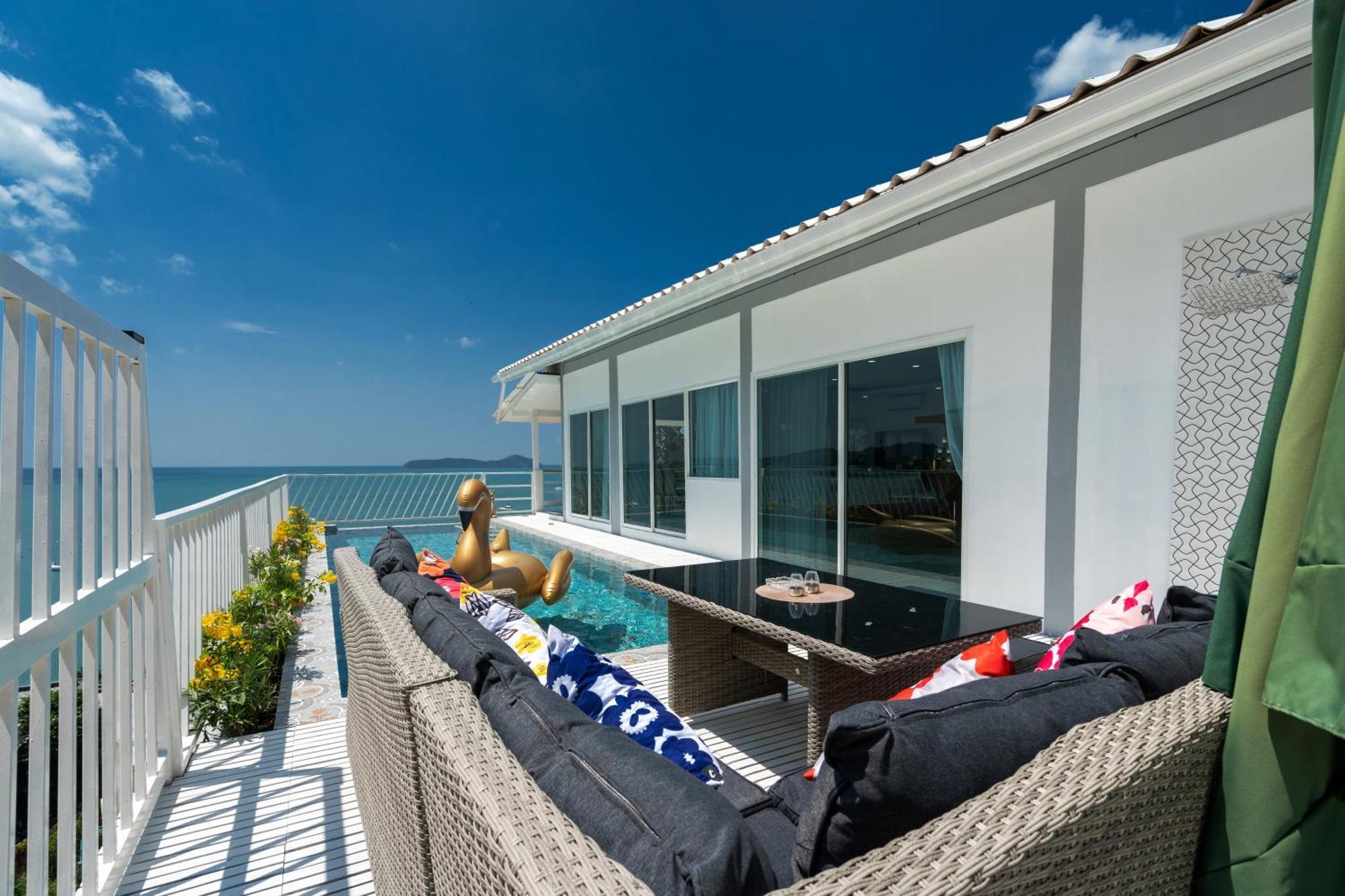 Mona Seaview Pool Villa Beach Front Aoyon Beach Ban Makham Exterior foto