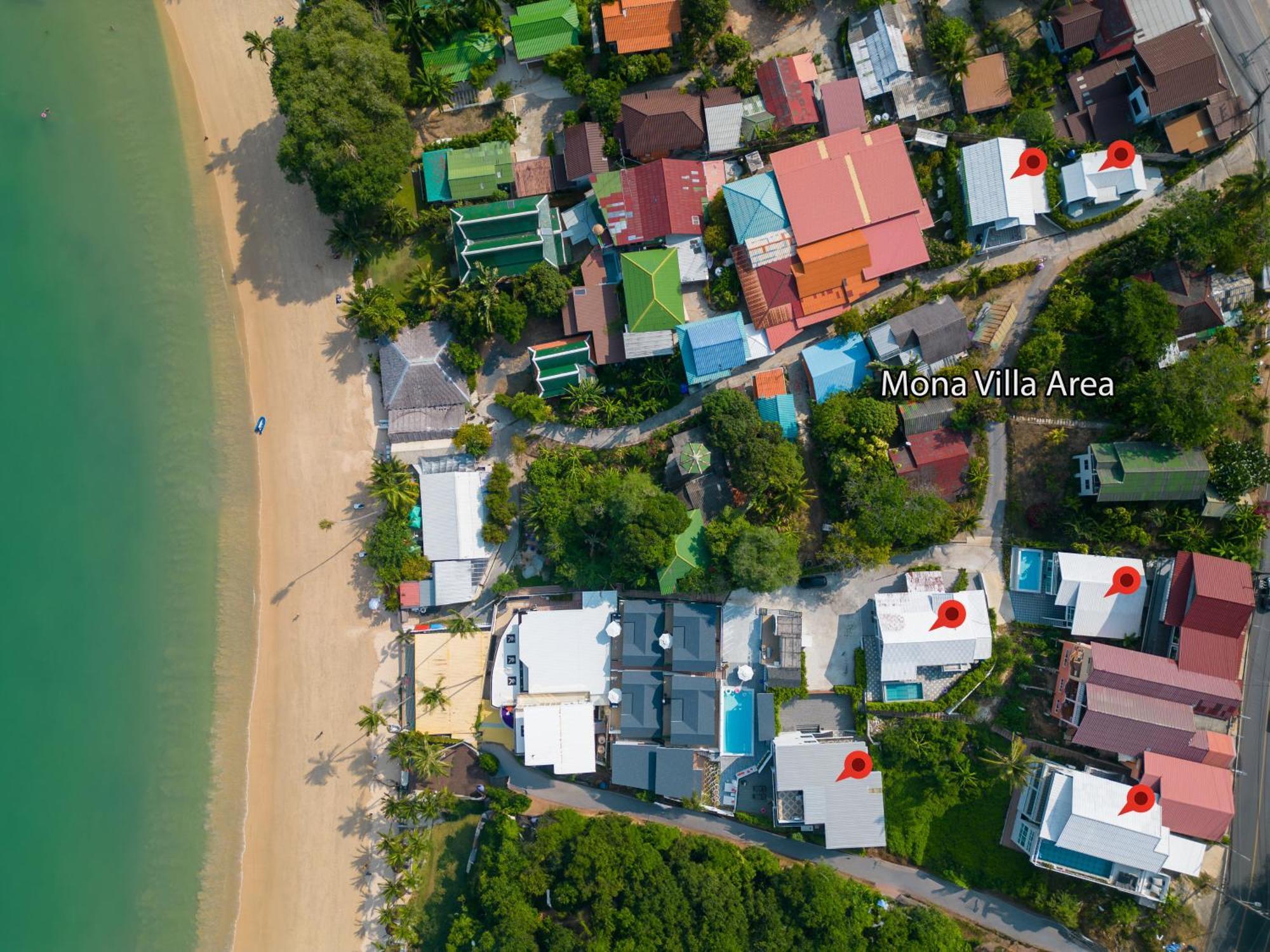 Mona Seaview Pool Villa Beach Front Aoyon Beach Ban Makham Exterior foto
