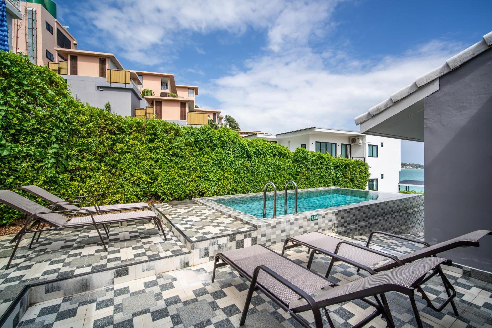 Mona Seaview Pool Villa Beach Front Aoyon Beach Ban Makham Habitación foto