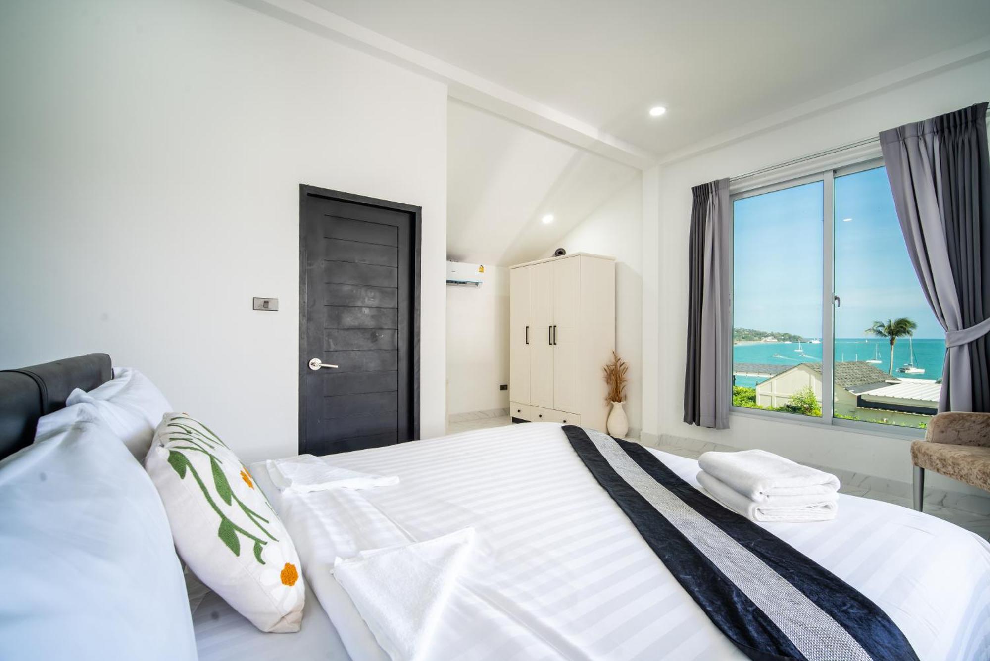 Mona Seaview Pool Villa Beach Front Aoyon Beach Ban Makham Habitación foto