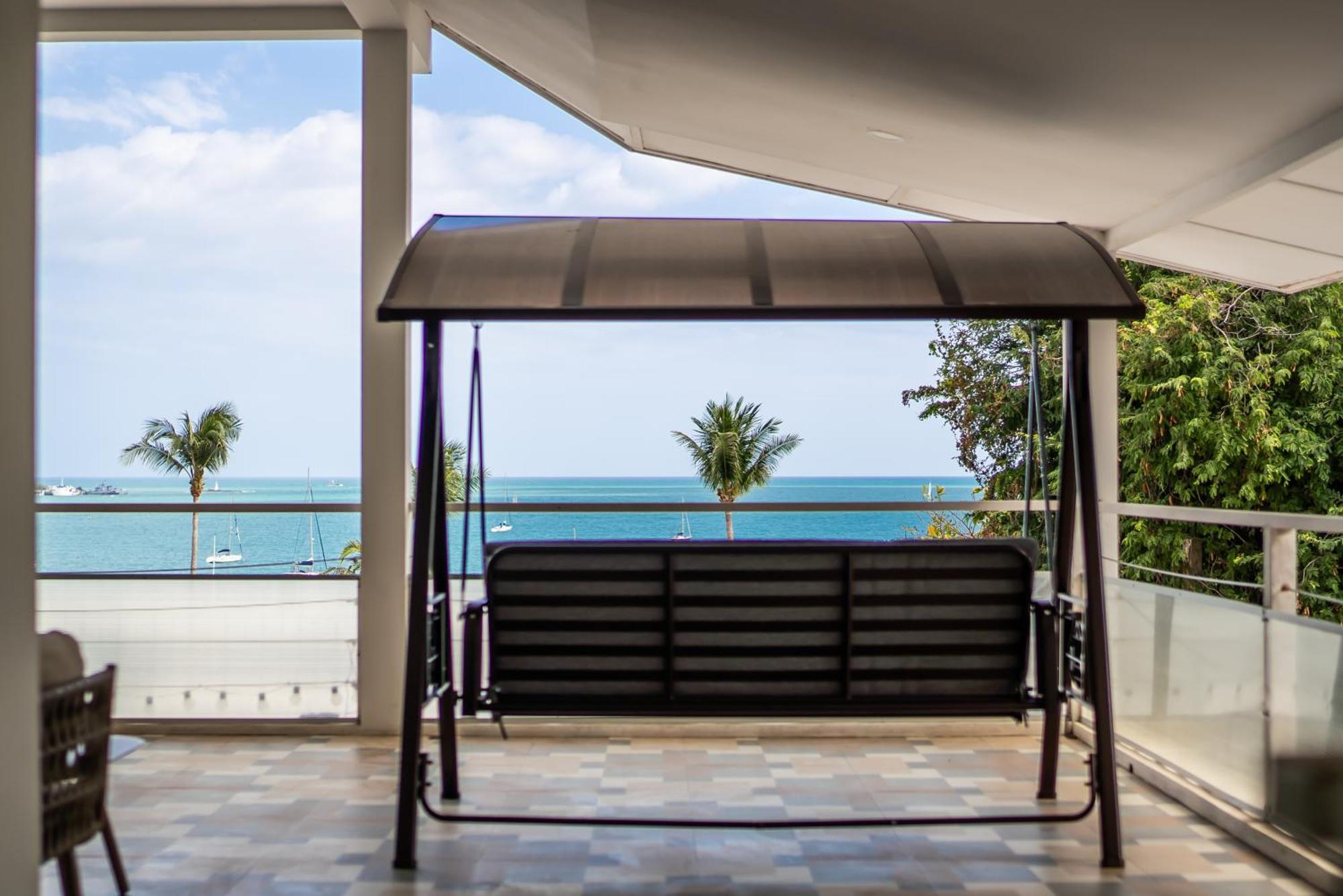 Mona Seaview Pool Villa Beach Front Aoyon Beach Ban Makham Habitación foto