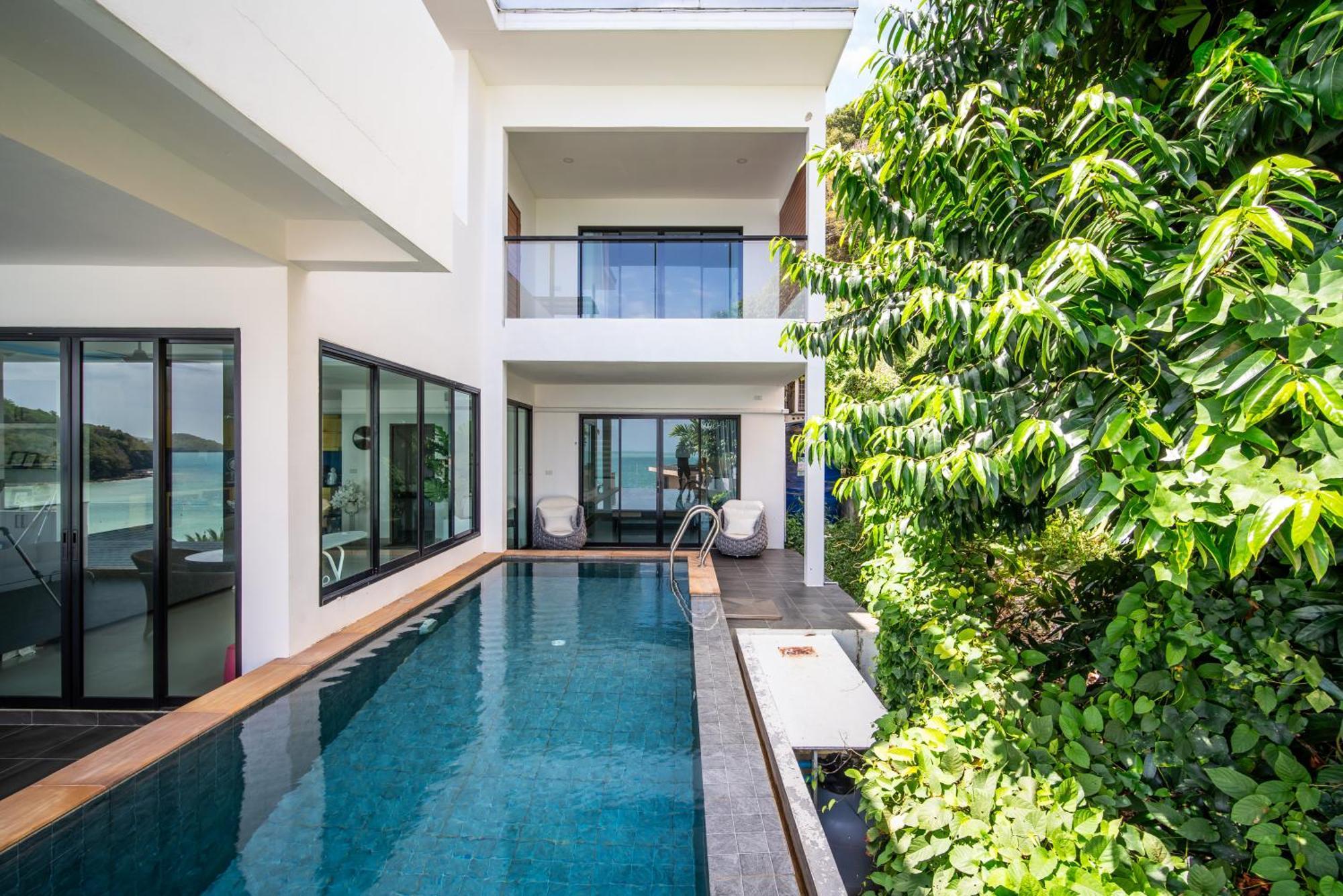 Mona Seaview Pool Villa Beach Front Aoyon Beach Ban Makham Habitación foto