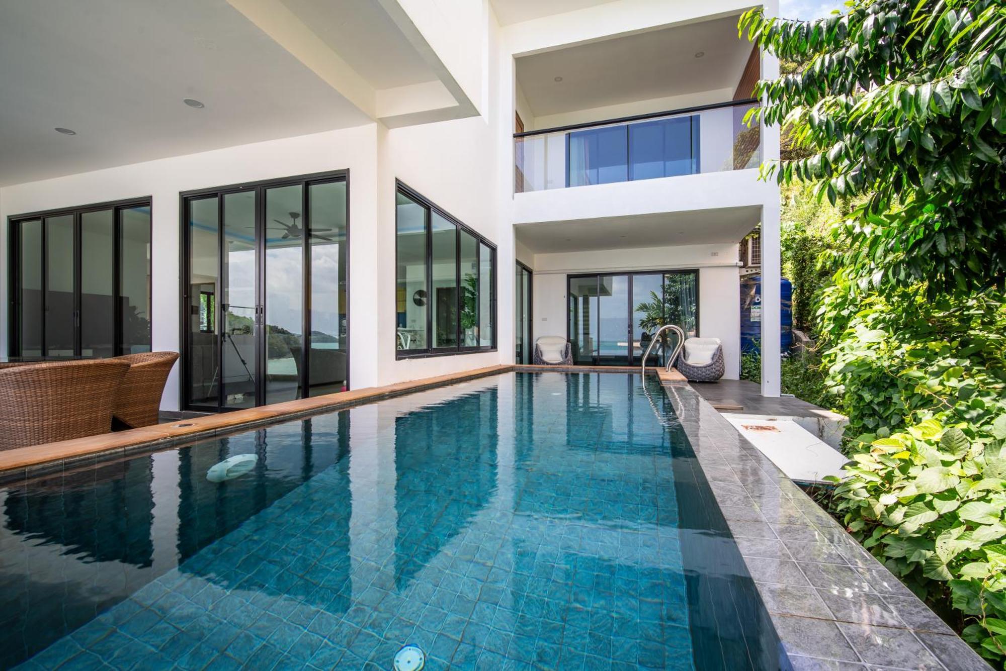 Mona Seaview Pool Villa Beach Front Aoyon Beach Ban Makham Habitación foto