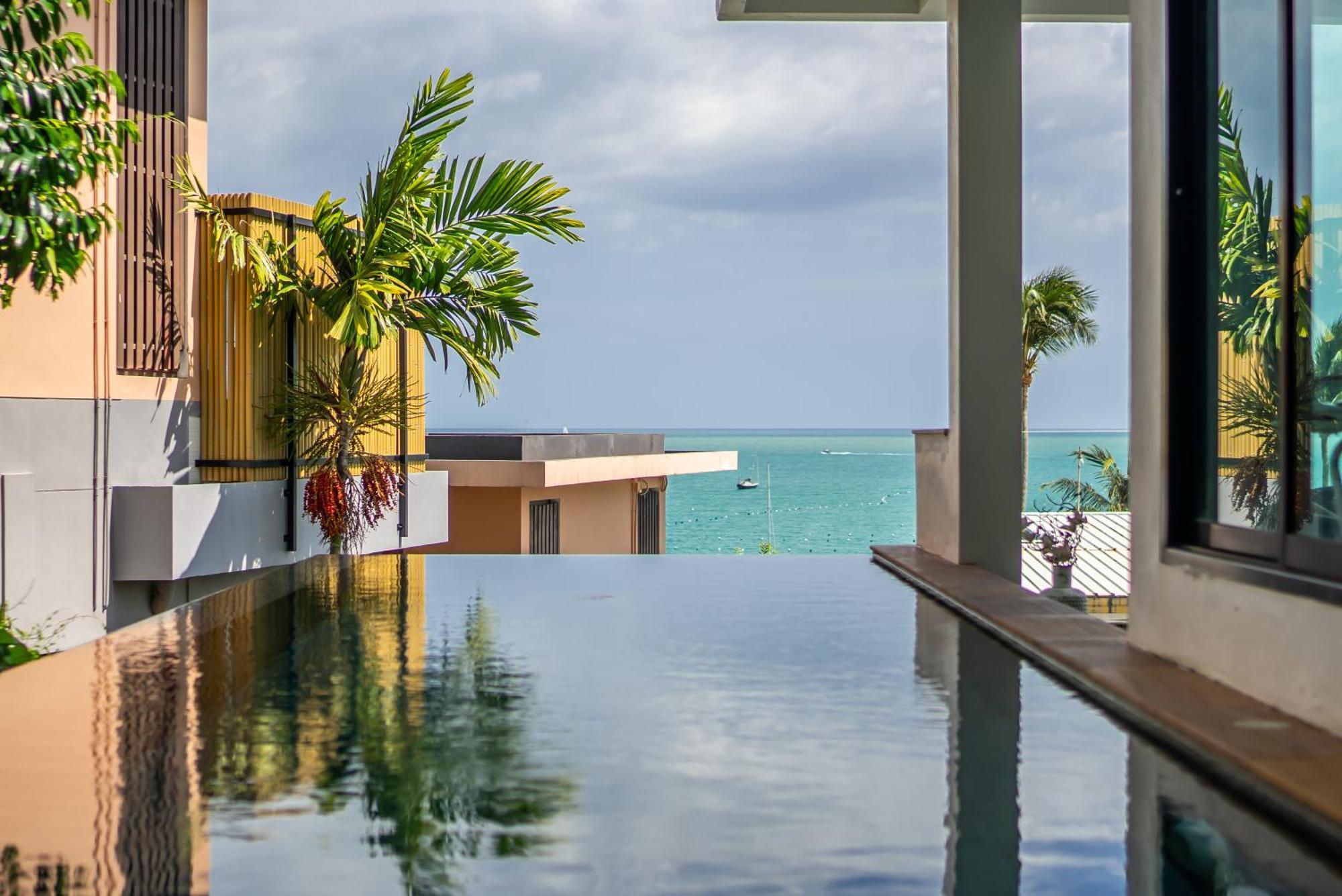 Mona Seaview Pool Villa Beach Front Aoyon Beach Ban Makham Habitación foto